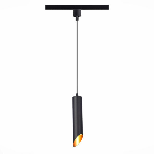 ST152.406.01 Светильник трековый Черный GU10 1*50W IP20 D60xH300 220V Без ламп BASE