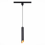 ST152.416.01 Светильник трековый Черный GU10 1*50W IP20 D60xH400 220V Без ламп BASE