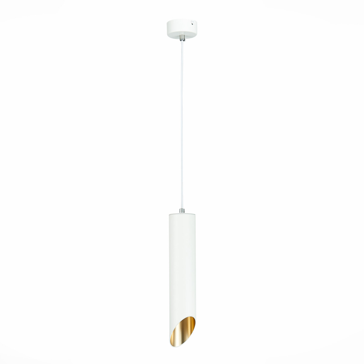 ST152.503.01 Светильник подвесной Белый GU10 1*50W  IP20 D60xH300 220V Без ламп Подвесные светильники — изображение 2