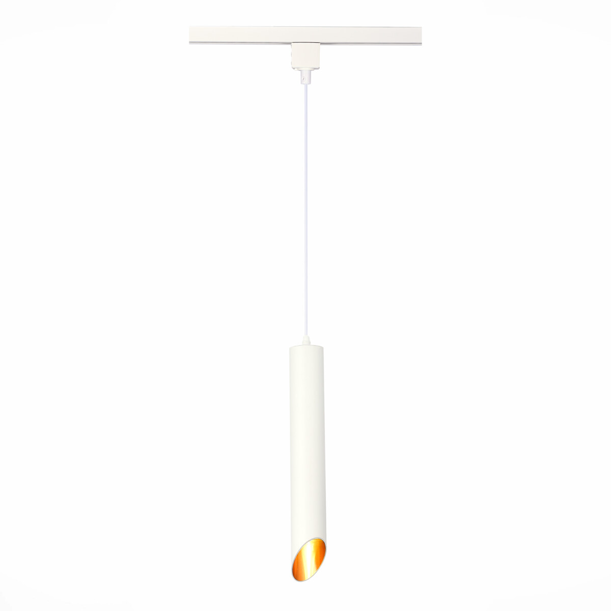 ST152.516.01 Светильник трековый Белый GU10 1*50W IP20 D60xH400 220V Без ламп BASE — изображение 1