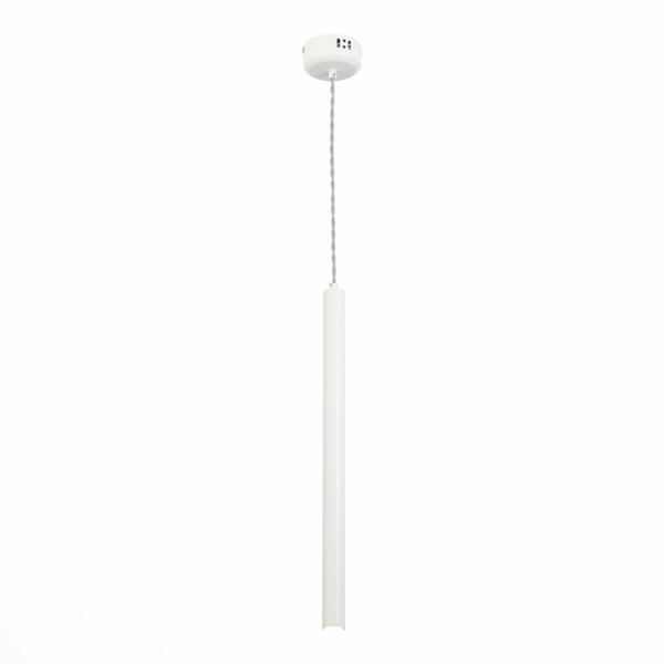 ST153.543.03 Светильник подвесной Белый LED 1*3W 4000K 255Lm Ra  IP20 D30xH1 500 180-240V Подвесные светильники