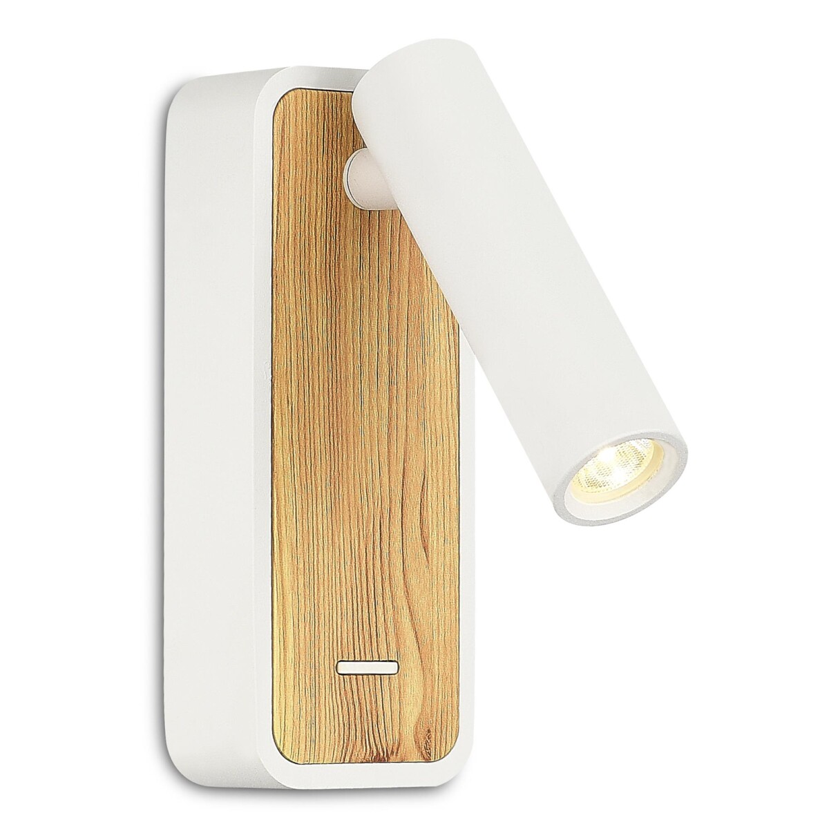 ST160.531.03 Светильник настенный ST-Luce Белый, Светлое дерево/Белый LED 1*3W 3000K Настенные светильники — изображение 1