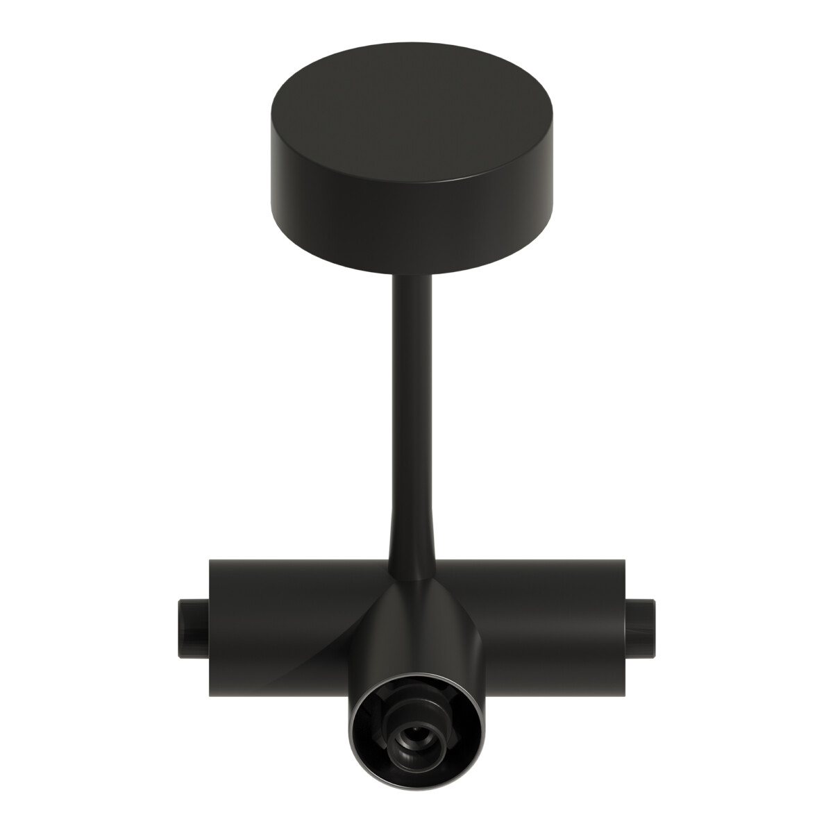 в наличии ST1602.459.00 Потолочный токопроводящий Т-коннектор ST-Luce Черный TECHNO - купить в интернет-магазине Светильники Торг