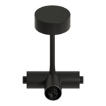 в наличии ST1602.459.00 Потолочный токопроводящий Т-коннектор ST-Luce Черный TECHNO - купить в интернет-магазине Светильники Торг