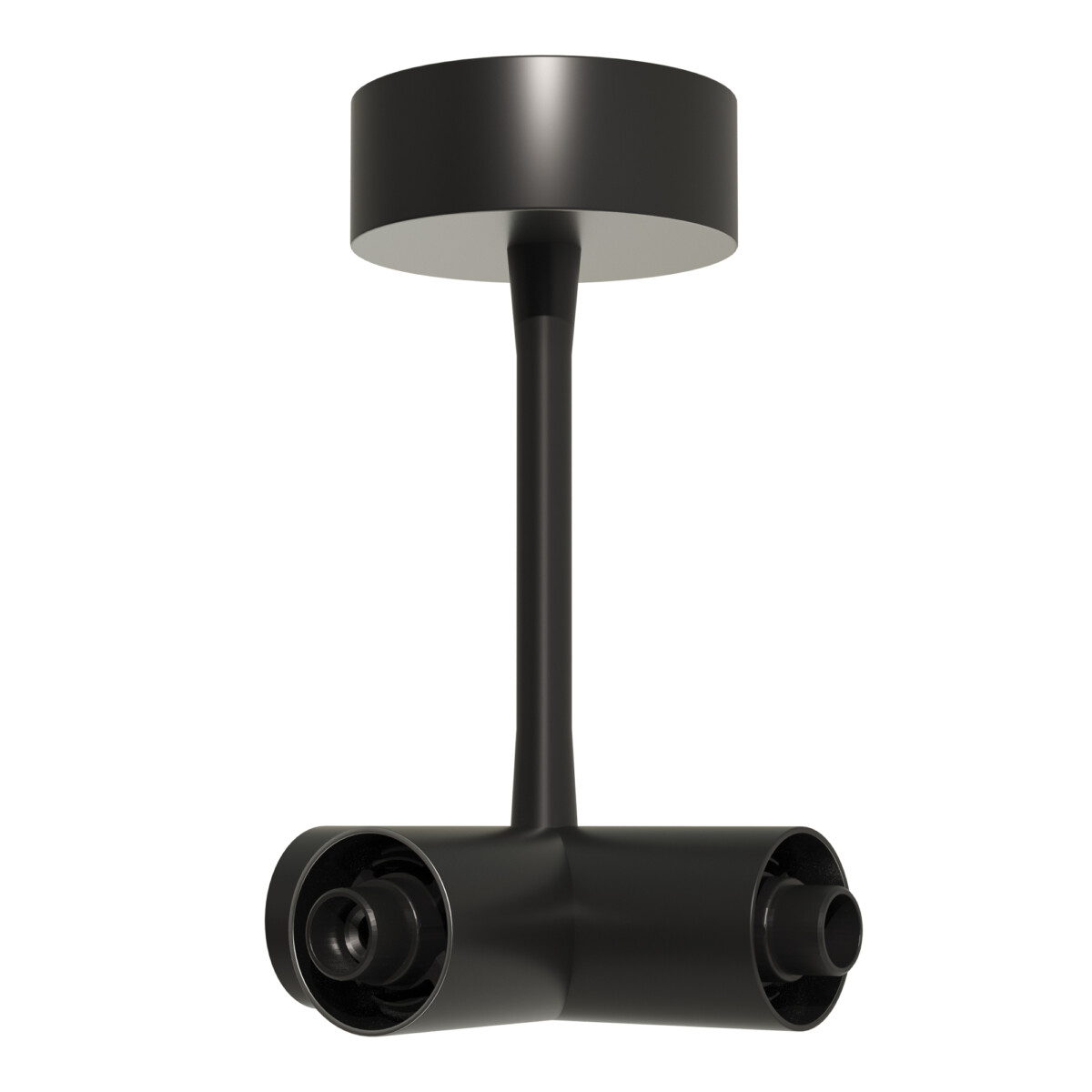 в наличии ST1602.459.00 Потолочный токопроводящий Т-коннектор ST-Luce Черный TECHNO - купить в интернет-магазине Светильники Торг