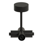 в наличии ST1602.469.00 Потолочный токопроводящий X-коннектор ST-Luce Черный TECHNO - купить в интернет-магазине Светильники Торг