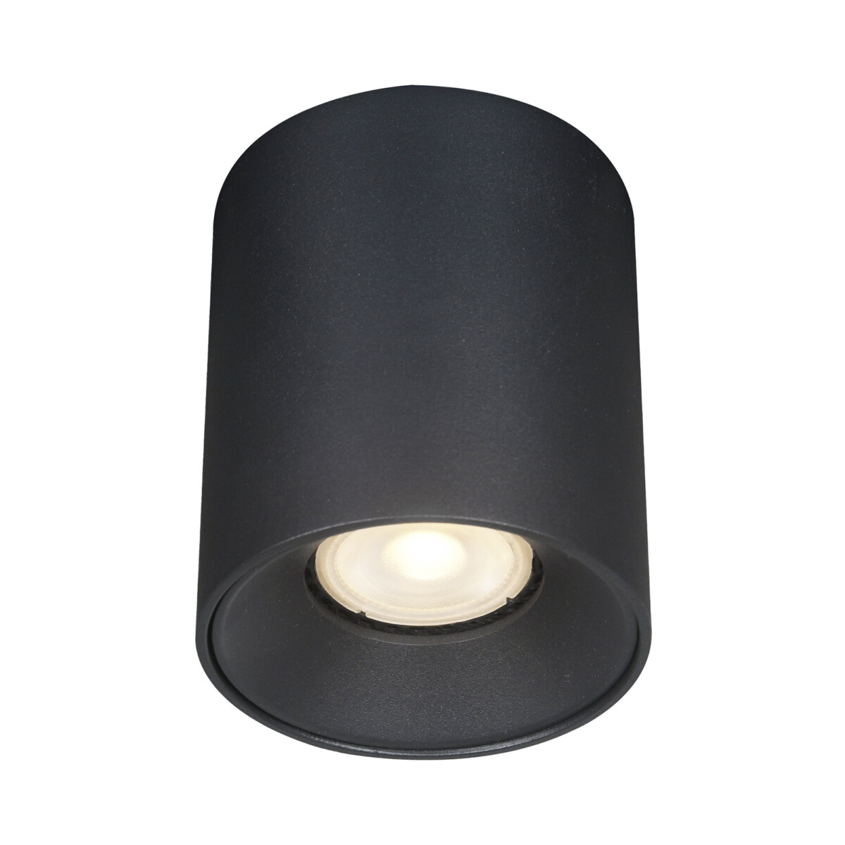 ST167.402.01 Светильник потолочный Черный GU10 1*50W IP20 D80xH95 220V Без ламп Накладные светильники — изображение 1