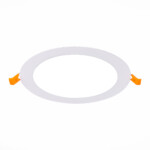 ST209.538.12 Св-к встр. Белый LED 1*12W 3000K 816Lm Ra80 110° IP20 D170xH8 90-265V Встраиваемые светильники