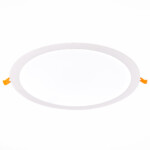 ST209.538.24 Св-к встр. Белый LED 1*24W 3000K 1 728Lm Ra80 110° IP20 D300xH8 90-265V Встраиваемые светильники