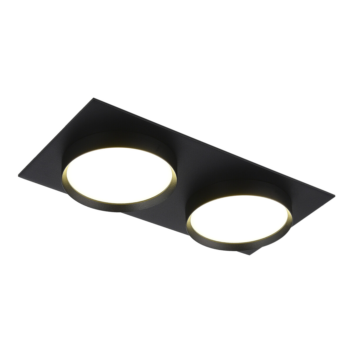 ST258.408.02 Св-к встр. Черный GX53 2*50W IP20 L220xW109xH43 220V Без ламп Встраиваемые светильники — изображение 2