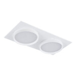 ST258.508.02 Св-к встр. Белый GX53 2*50W IP20 L220xW109xH43 220V Без ламп Встраиваемые светильники — изображение 3