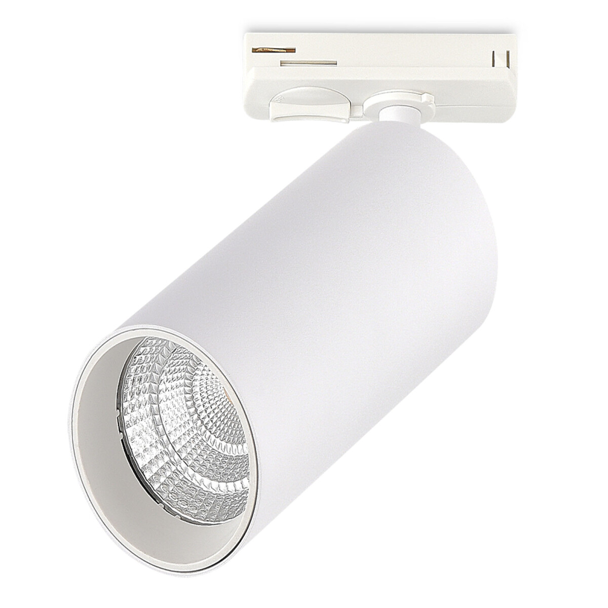 ST382.536.20.TRIAC Св-к трек. Белый LED 1*20W 3000K 1 800Lm Ra>90 24 IP20 DxH- 220V BASE — изображение 3