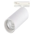 ST382.536.20.TRIAC Св-к трек. Белый LED 1*20W 3000K 1 800Lm Ra>90 24 IP20 DxH- 220V BASE — изображение 3