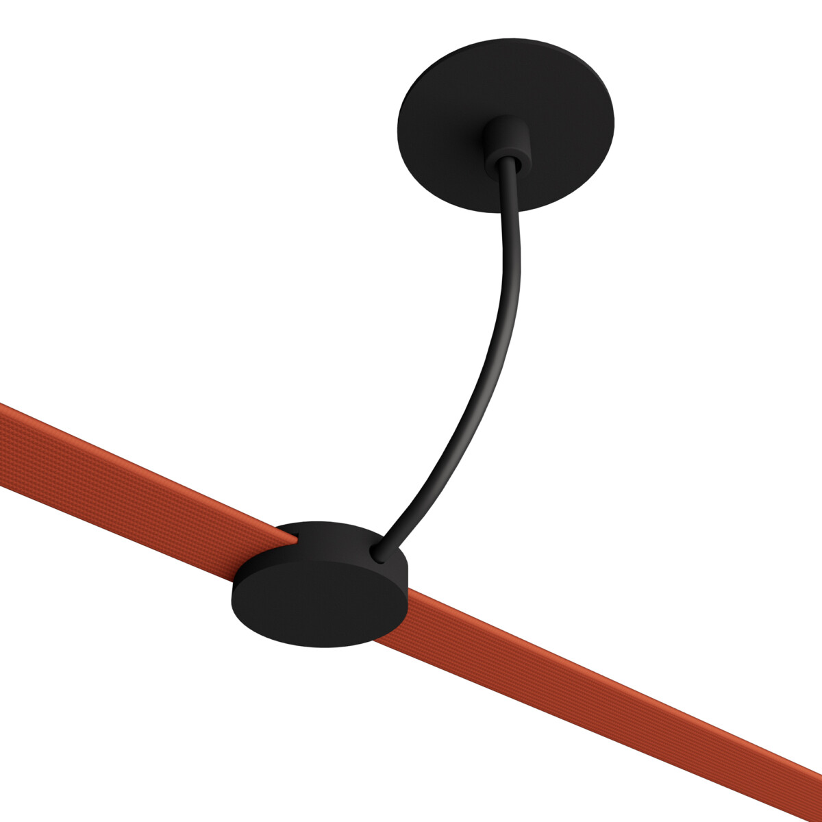 в наличии ST411.408.01 Подвод питания на тросе со встраиваемым ооснованием ST-Luce Черный BAND - купить в интернет-магазине Светильники Торг