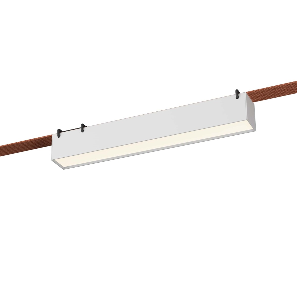 ST456.536.12_01W ST456.536.12 Св-к трек. Белый LED 1*12W 3000K 670Lm Ra90 120 IP20 L323xW40xH45 48V BAND — изображение 1