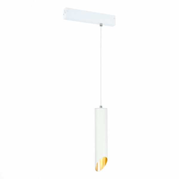 ST508.503.01 Св-к трек. Белый GU10 1*50W  IP20 D60xH300 180-240V Без ламп SKYLINE 220