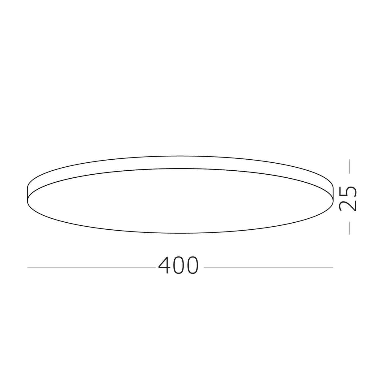 в наличии ST601.442.32 Светильник потолочный Черный LED 1*32W 4000K 2 880Lm Ra>90 120° IP20 D400xH25 180-240V Накладные светильники - купить в интернет-магазине Светильники Торг