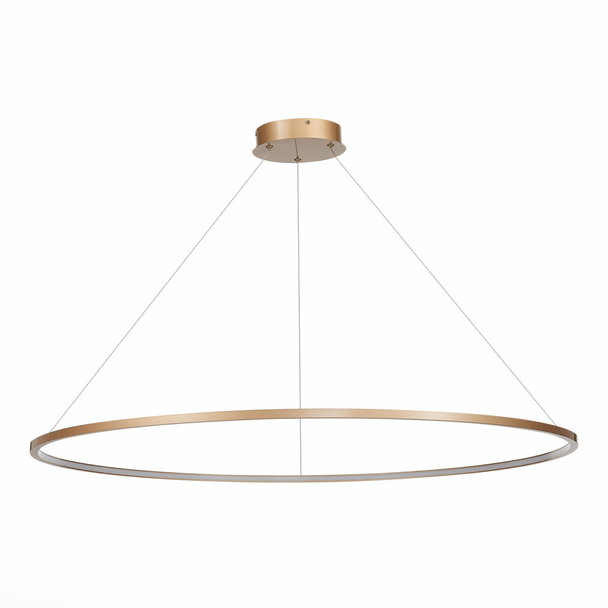 ST603.243.57 Светильник подвесной ST-Luce Золотистый/Белый LED 1*57W 4000K Подвесные светильники — изображение 2