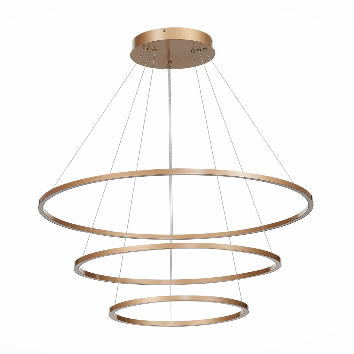 ST605.243.114 Светильник подвесной ST-Luce Золотистый/Белый LED 1*114W 4000K Подвесные светильники — изображение 2