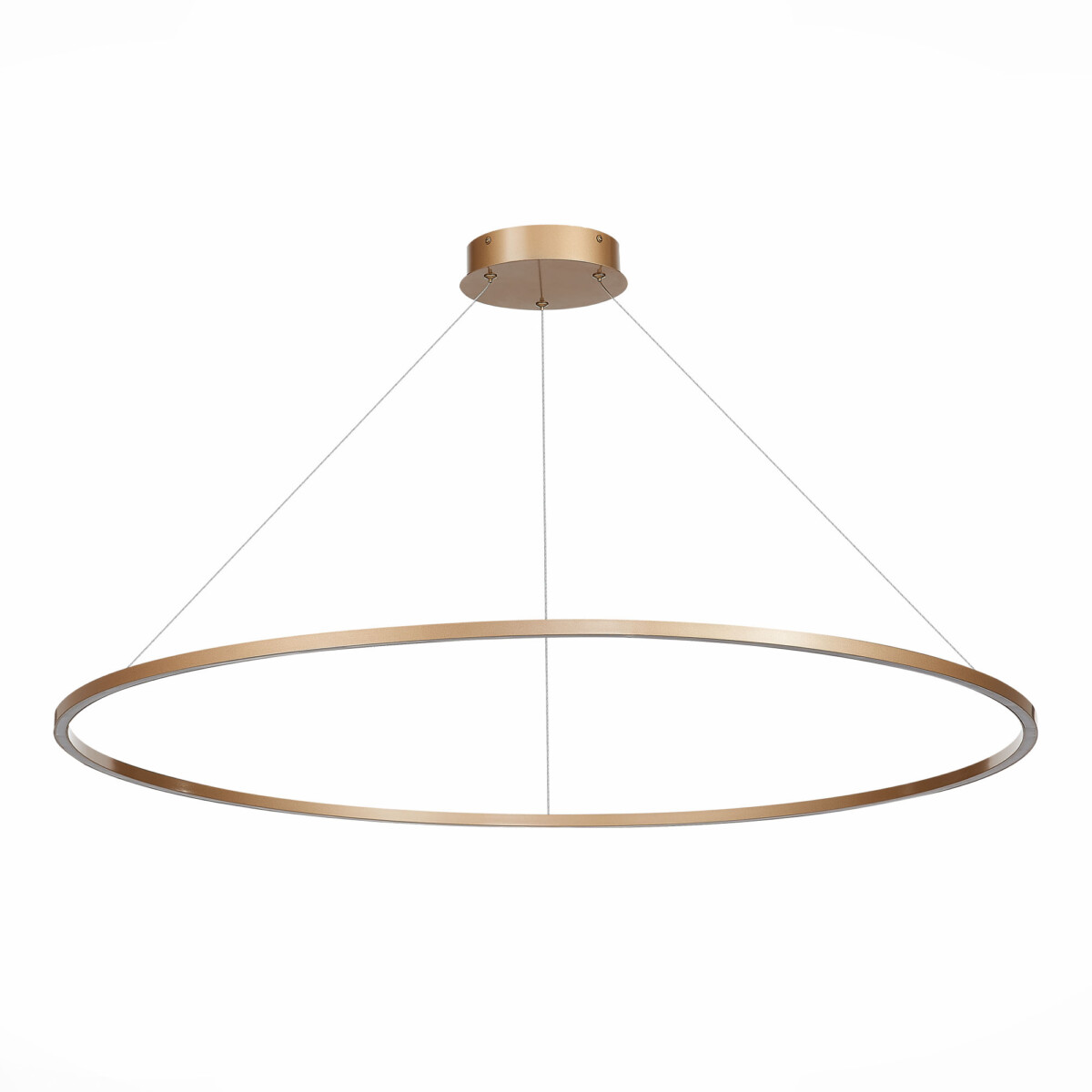 ST605.243.57 Светильник подвесной ST-Luce Золотистый/Белый LED 1*57W 4000K Подвесные светильники — изображение 2