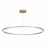 ST605.243.57 Светильник подвесной ST-Luce Золотистый/Белый LED 1*57W 4000K Подвесные светильники — изображение 2