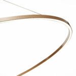 ST605.243.72 Светильник подвесной ST-Luce Золотистый/Белый LED 1*72W 4000K Подвесные светильники — изображение 3