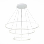 в наличии ST605.503.114 Cветильник подвесной SMART ST-Luce Белый/Белый LED 1*114W 2800-6500K AURA - купить в интернет-магазине Светильники Торг