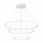 в наличии ST605.503.114 Cветильник подвесной SMART ST-Luce Белый/Белый LED 1*114W 2800-6500K AURA - купить в интернет-магазине Светильники Торг