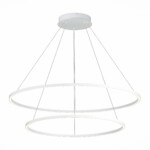 ST605.503.91 Cветильник подвесной SMART ST-Luce Белый/Белый LED 1*91W 2800-6500K AURA