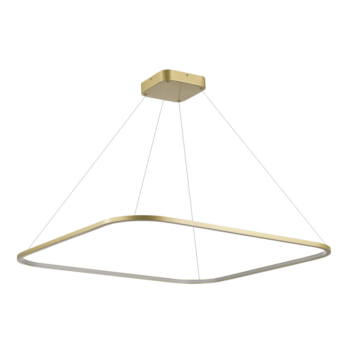 в наличии ST610.243.52 Светильник подвесной ST-Luce Золотистый/Белый LED 1*47W 4000K Подвесные светильники - купить в интернет-магазине Светильники Торг