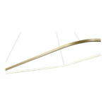 в наличии ST610.243.52 Светильник подвесной ST-Luce Золотистый/Белый LED 1*47W 4000K Подвесные светильники - купить в интернет-магазине Светильники Торг