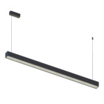 ST612.443.32 Светильник подвесной Черный LED 1*35W 4000K 962Lm Ra>80 120°IP20 L1120xW50xH60 180-220V Подвесные светильники