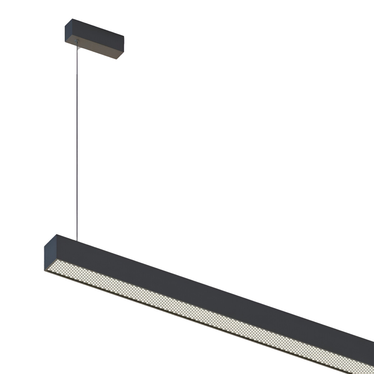 ST612.443.32 Светильник подвесной Черный LED 1*35W 4000K 962Lm Ra>80 120°IP20 L1120xW50xH60 180-220V Подвесные светильники — изображение 2