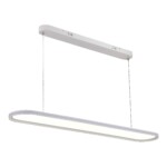 ST615.543.68 Светильник подвесной Белый LED 2*56+12W 4000K 5 780Lm Ra>80  IP20 L1 200xW150xH35 180-2 Подвесные светильники