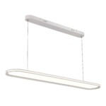 ST615.543.68 Светильник подвесной Белый LED 2*56+12W 4000K 5 780Lm Ra>80  IP20 L1 200xW150xH35 180-2 Подвесные светильники — изображение 3