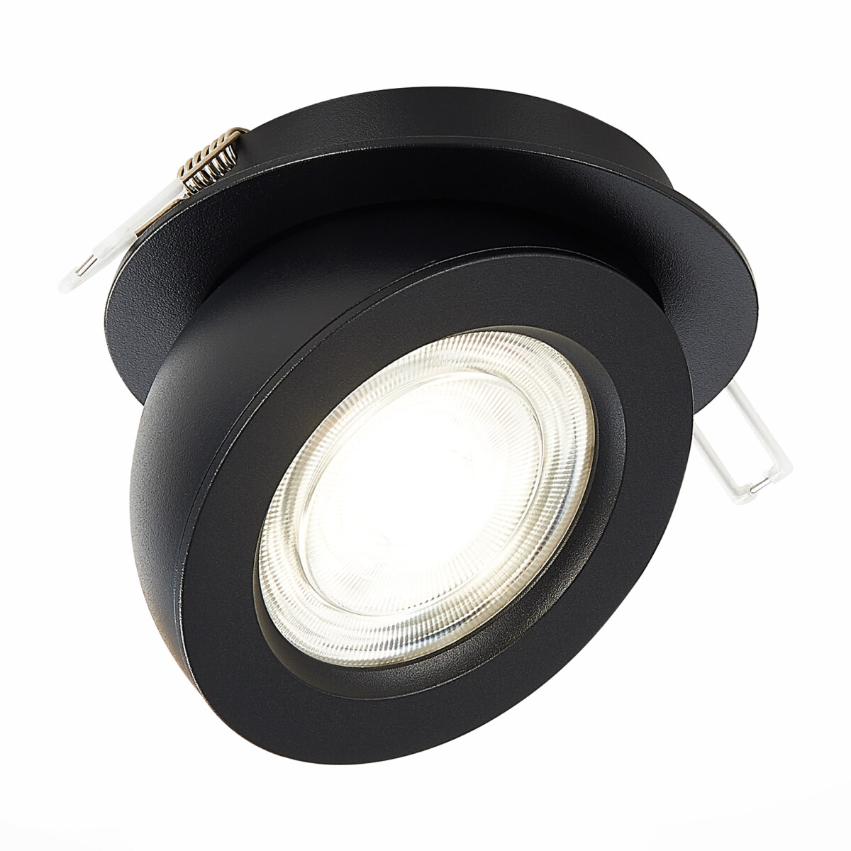 ST654.448.10 Св-к встр. Черный LED 1*10W 4000K 850Lm Ra>90 38° IP20 D109xH60 180-240V Встраиваемые светильники — изображение 2