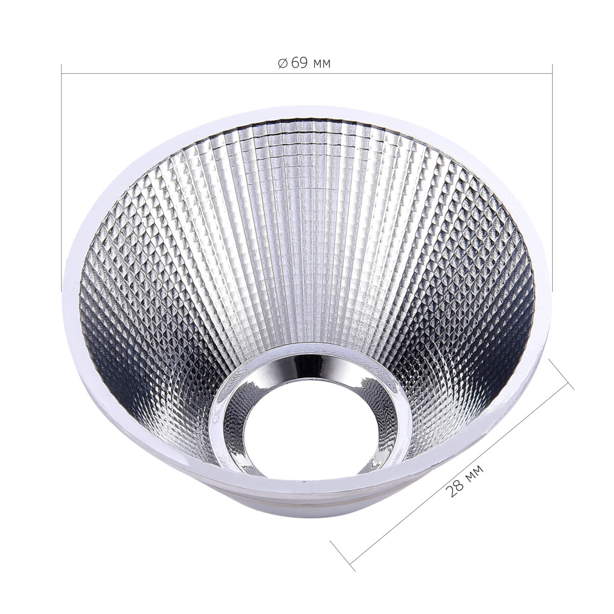 ST661.024.30 Рефлектор для светильника ST661 ST-Luce Хром TRACE — изображение 2