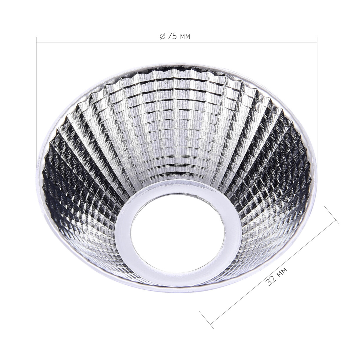 ST661.024.40 Рефлектор для светильника ST661 ST-Luce Хром TRACE — изображение 2