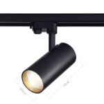 ST661.436.40 Св-к трек. Черный LED 1*40W 3000K 3 200Lm Ra>90 38° IP20 L190xW85xH265 165-265V TRACE — изображение 2