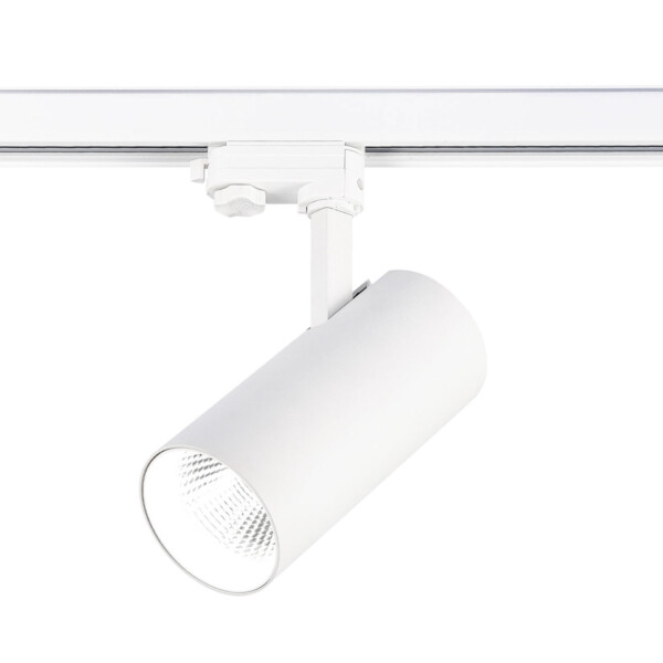 ST661.546.40 Св-к трек. Белый LED 1*40W 4000K 3 200Lm Ra>90 38° IP20 L190xW85xH265 165-265V TRACE