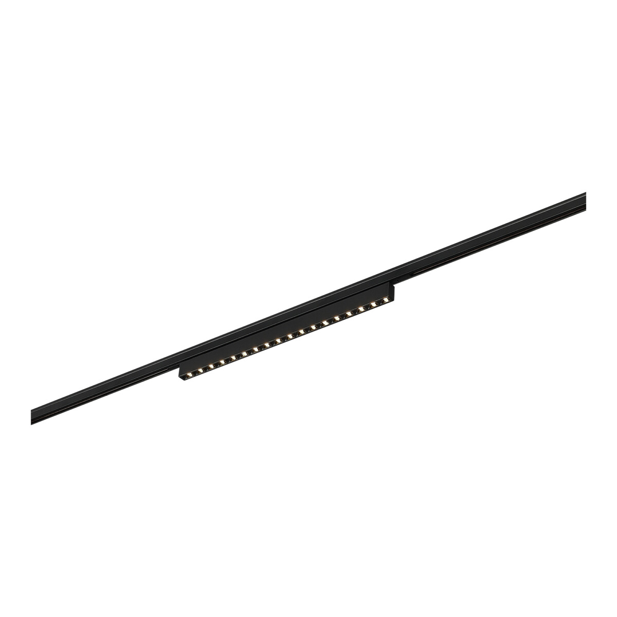 ST666.436.15 Магнитный трековый светильник Черный LED 1*15W 3000K 640Lm Ra>90  IP20 L292xW10xH18 24V SUPER5 — изображение 1