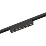 ST666.446.05 Магнитный трековый светильник Черный LED 1*5W 4000K 220Lm Ra>90 IP20 L100xW10xH18 24V SUPER5 — изображение 2