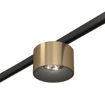 ST669.346.05 Магнитный трековый светильник Латунь LED 1*5W 4000K 350Lm Ra>90 36° IP20 D60xH38 24V SUPER5