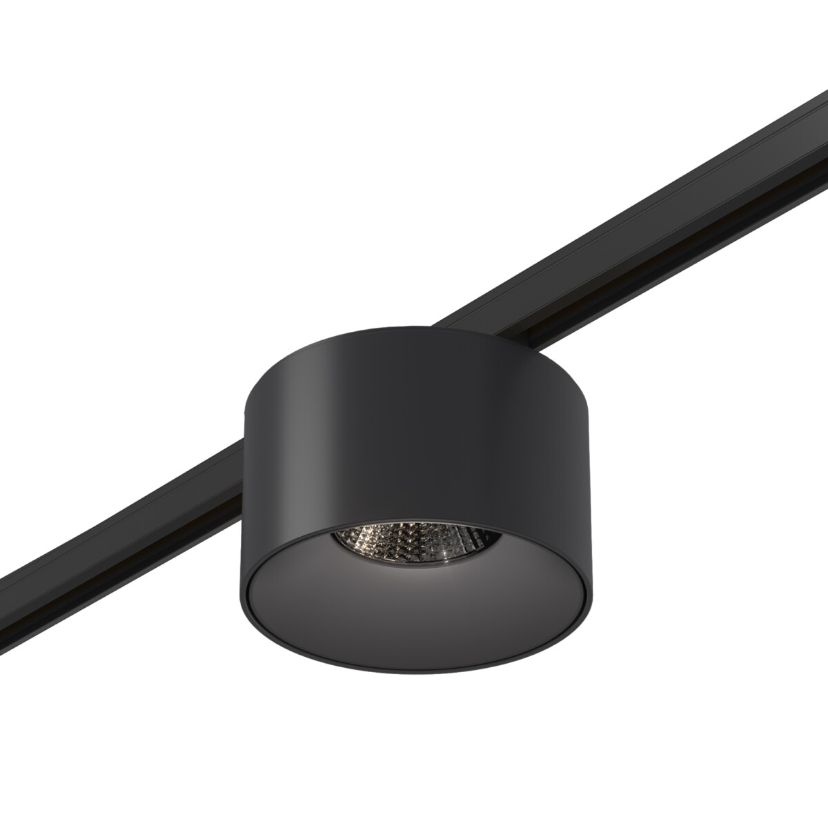 ST669.446.05 Магнитный трековый светильник Черный LED 1*5W 4000K 350Lm Ra>90 36° IP20 D60xH37 24V SUPER5 — изображение 1