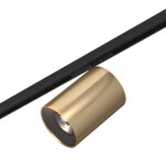 ST671.336.09 Магнитный трековый светильник Латунь LED 1*9W 3000K 500Lm Ra>90 36° IP20 D45xH63 24V SUPER5 — изображение 4