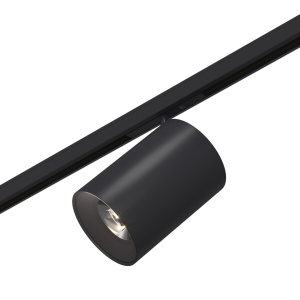 ST671.436.05 Магнитный трековый светильник Черный LED 1*5W 3000K 340Lm Ra>90 36° IP20 D35xH58 24V SUPER5