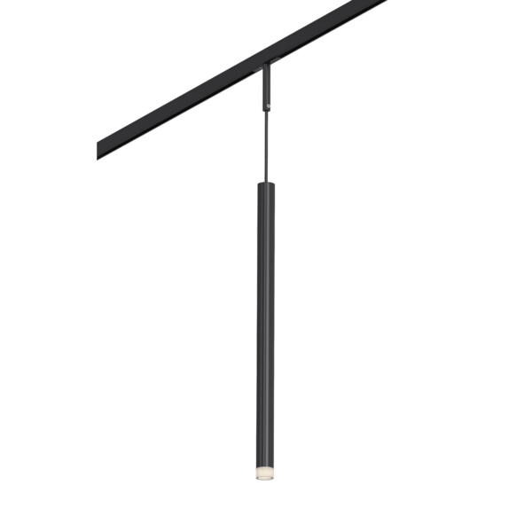 ST672.433.03 Магнитный трековый светильник Черный LED 1*3W 3000K 100Lm Ra>90 36° IP20 D18xH310 24V SUPER5