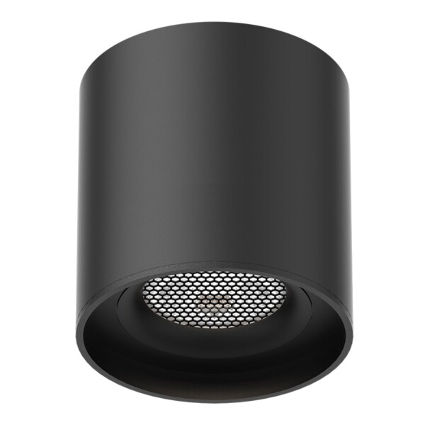 ST678.446.06 Магнитный трековый светильник Черный LED 1*6W 4000K 300Lm Ra>90 IP20 D75xH75 48V SKYFLAT