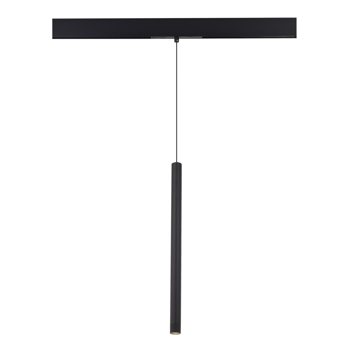 ST683.436.08_01W ST683.436.08 Магнитный трековый светильник Черный LED 1*8W 3000K 450Lm Ra90 24° IP20 D30xH500 48V SKYLINE 48 — изображение 1