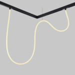 ST684.436.36 Гибкий светодиодный светильник Черный LED 1*36W 3000K Lm Ra80 360° IP20 L3 000xW-xH- 48 SKYLINE 48